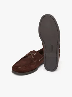 G.H.BASS Jetty II 2 Eye Boat Shoes Suede