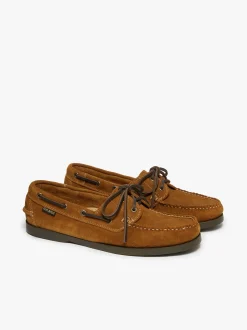G.H.BASS Jetty II 2 Eye Boat Shoes Suede