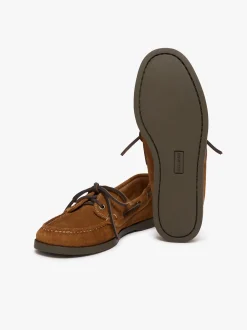 G.H.BASS Jetty II 2 Eye Boat Shoes Suede
