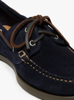 G.H.BASS Jetty II 2 Eye Boat Shoes Suede