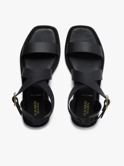Women G.H.BASS Marina Ankle Strap Sandal Leather