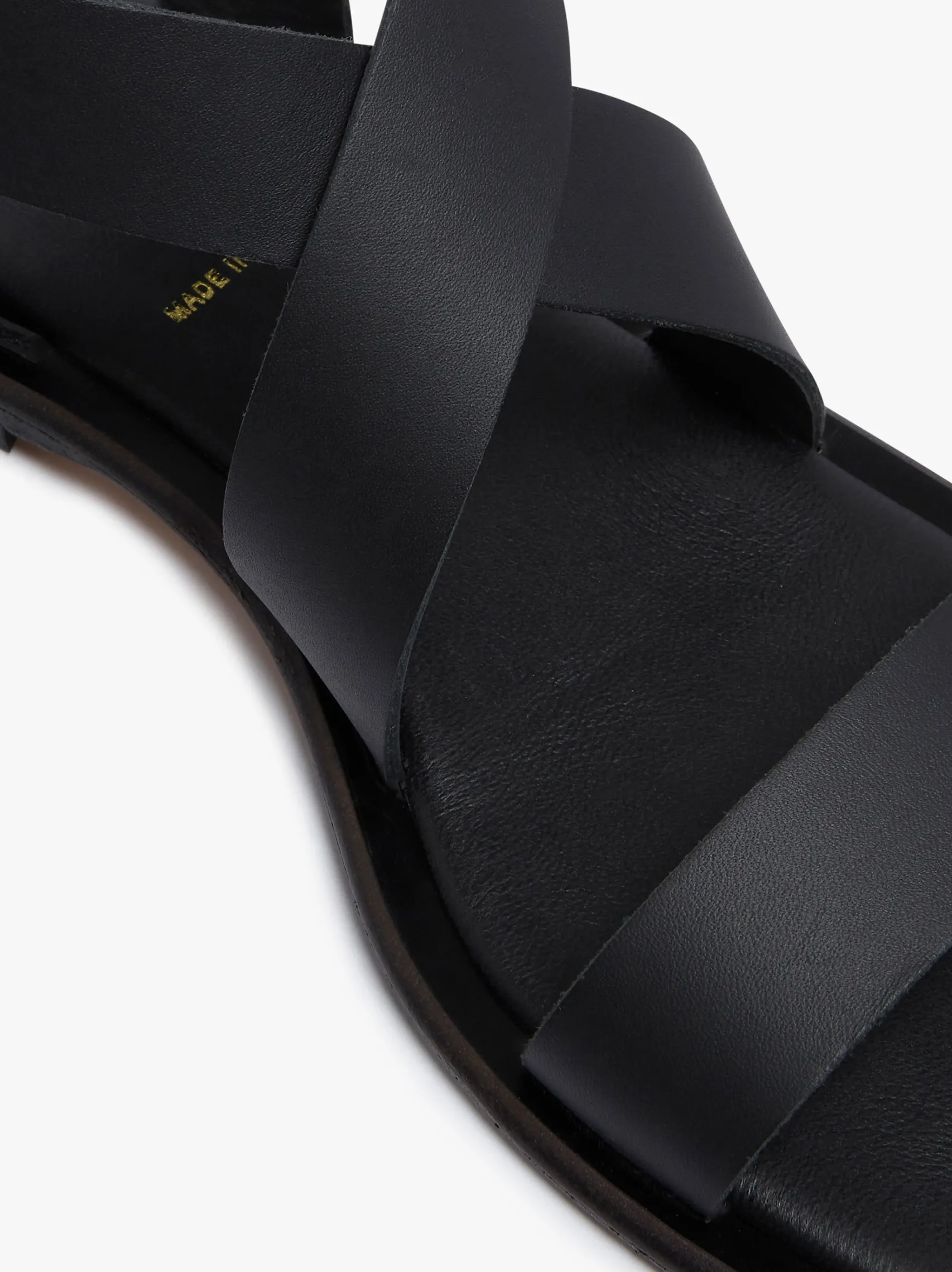 Women G.H.BASS Marina Ankle Strap Sandal Leather
