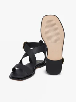 Women G.H.BASS Marina Ankle Strap Sandal Leather