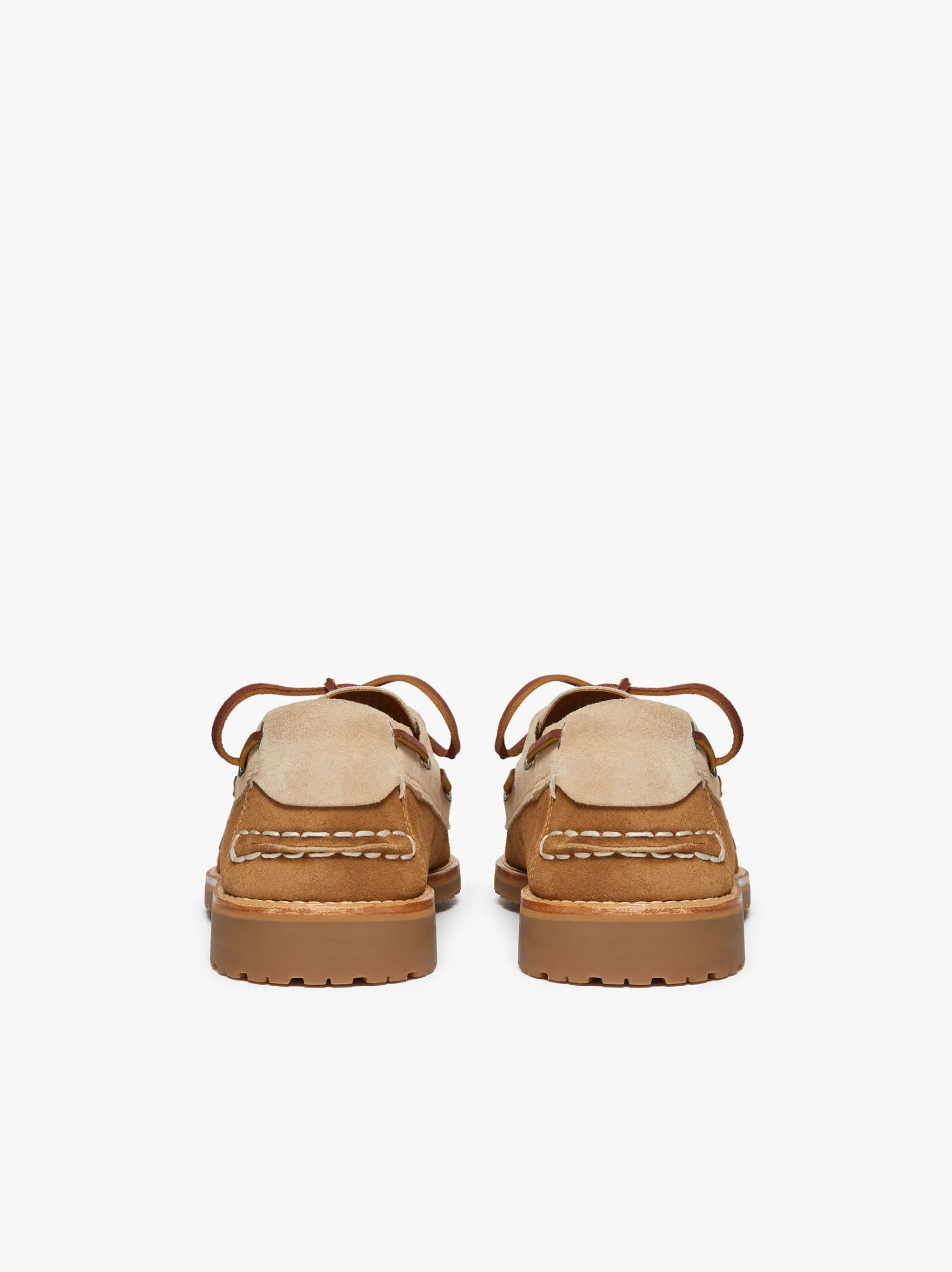 G.H.BASS Mini Lug Hampton Tan and Oiled Suede