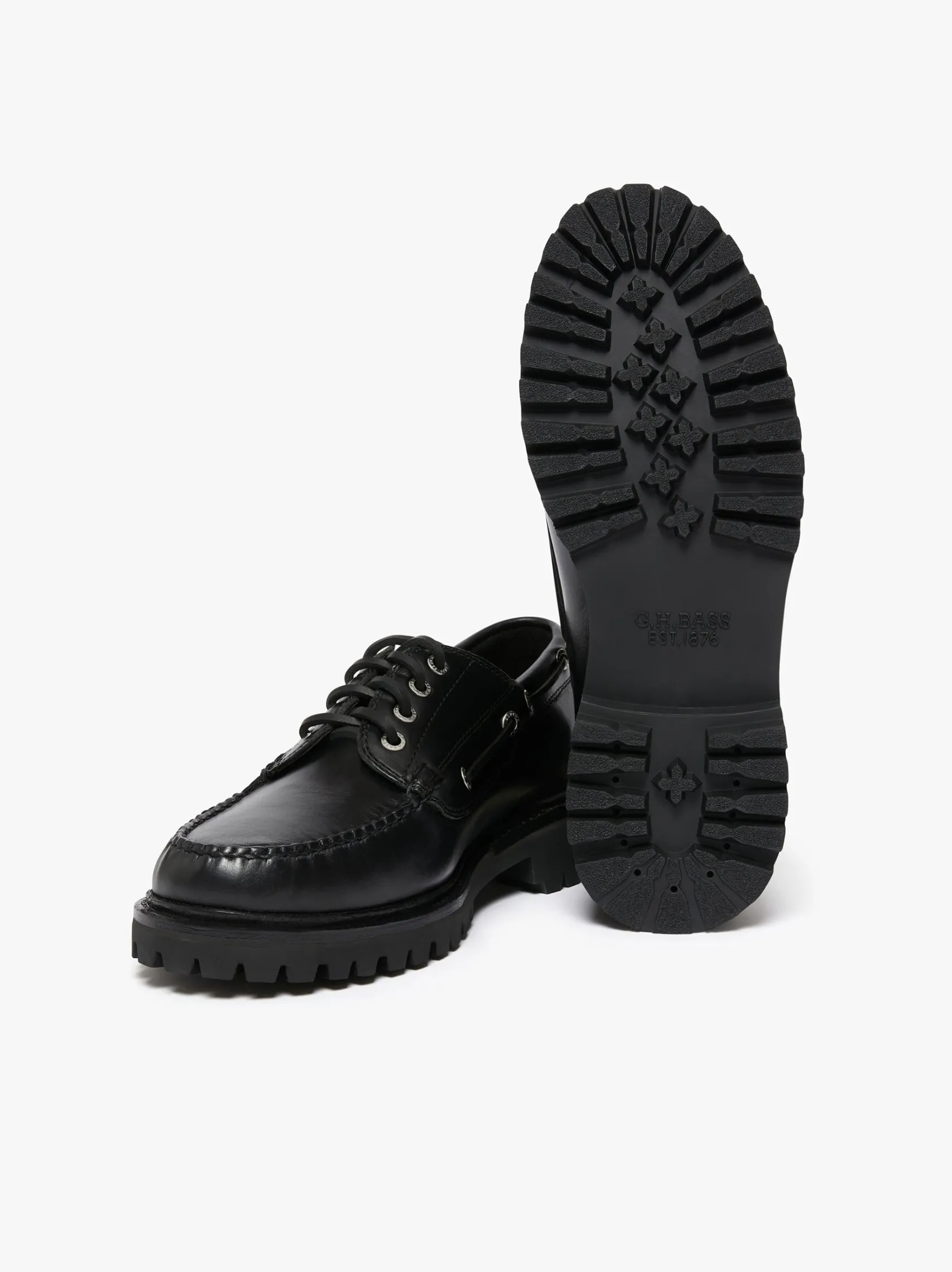 G.H.BASS Ranger Camp Moc Leather