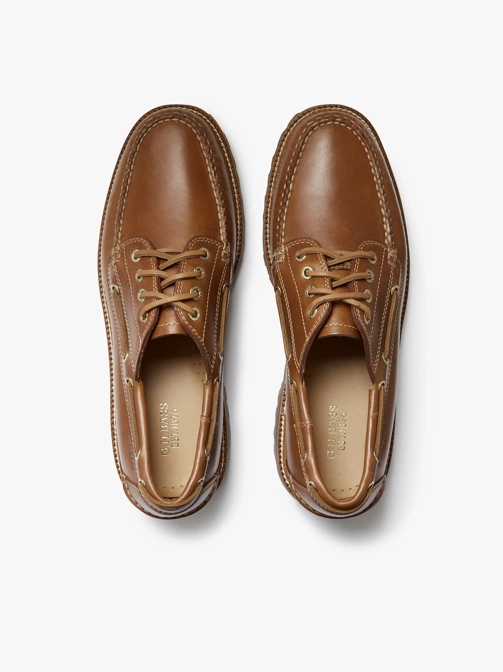 G.H.BASS Ranger Camp Moc Leather