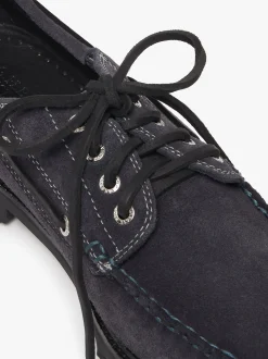 G.H.BASS Ranger Camp Moc Navy Suede
