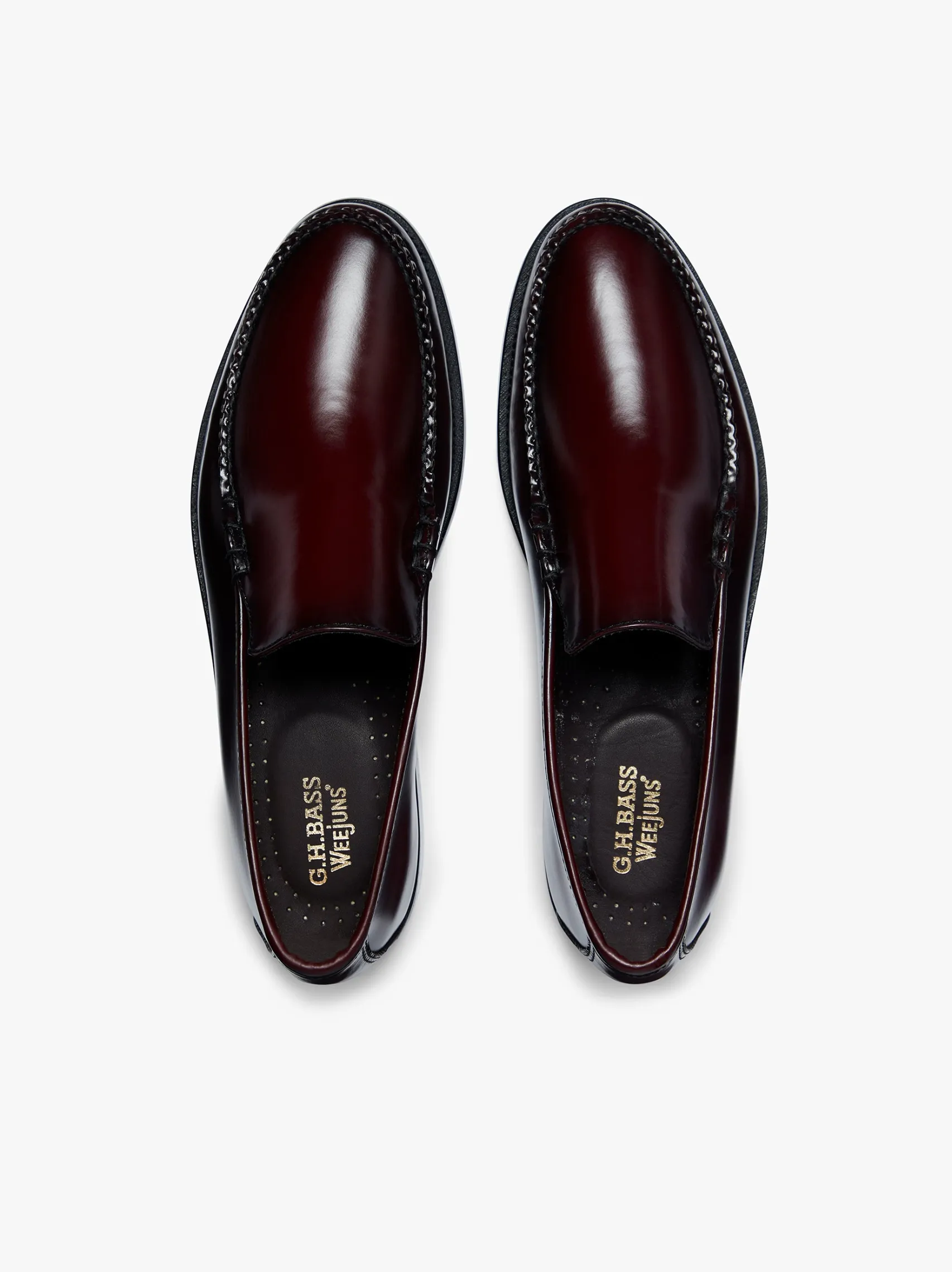 G.H.BASS Weejuns Cobra Venetian Loafers Leather