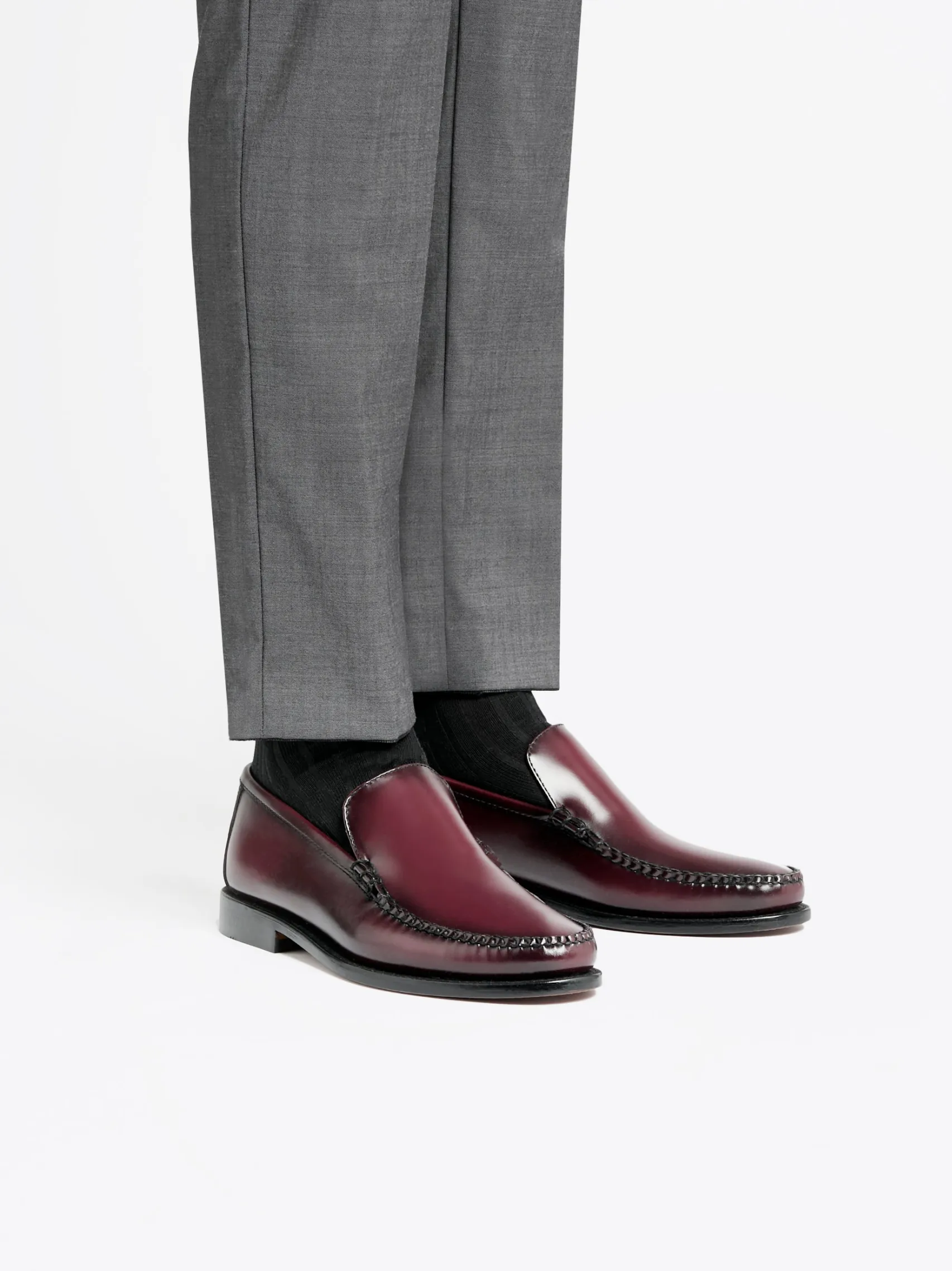 G.H.BASS Weejuns Cobra Venetian Loafers Leather