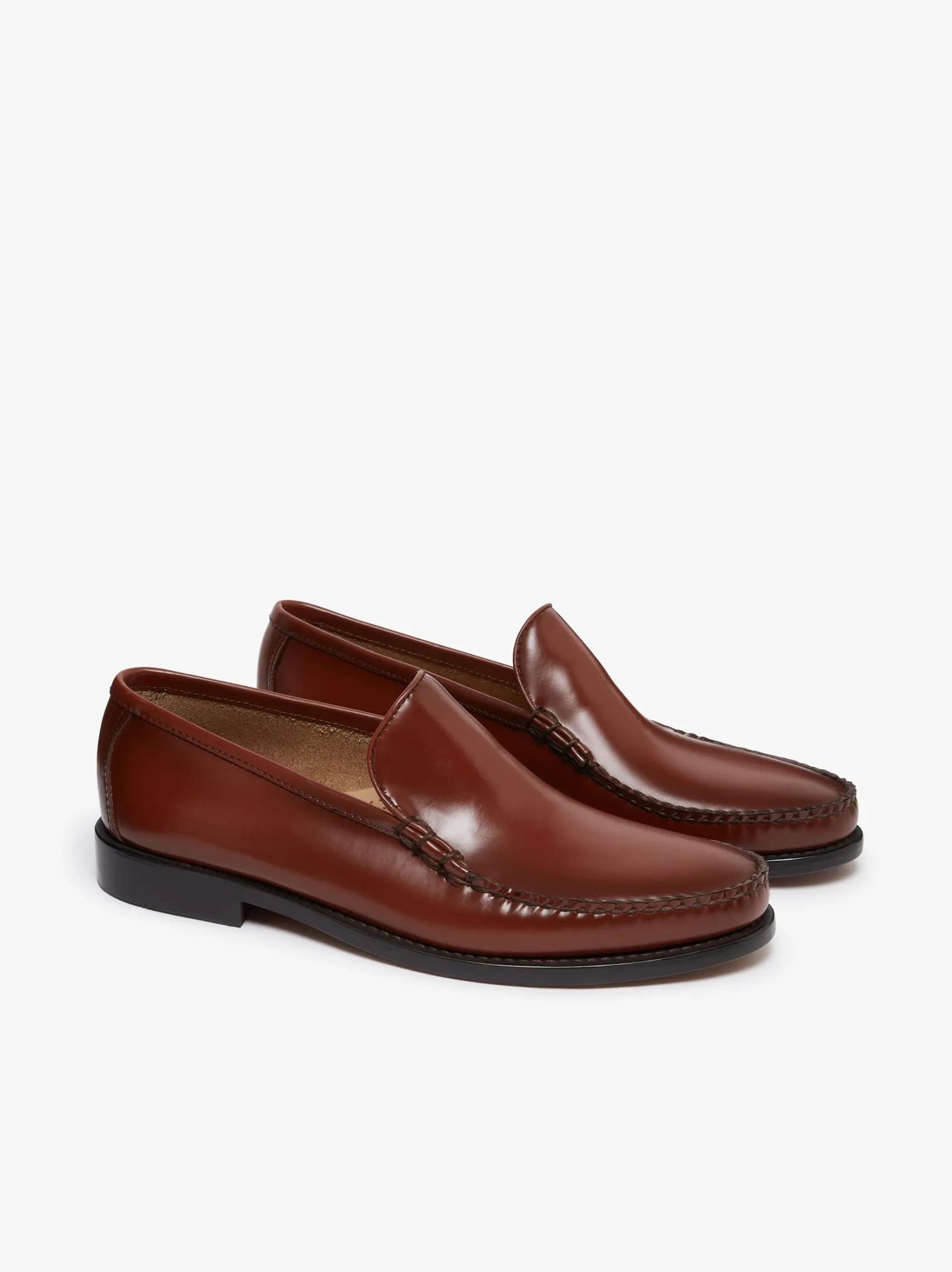 G.H.BASS Weejuns Cobra Venetian Loafers Leather