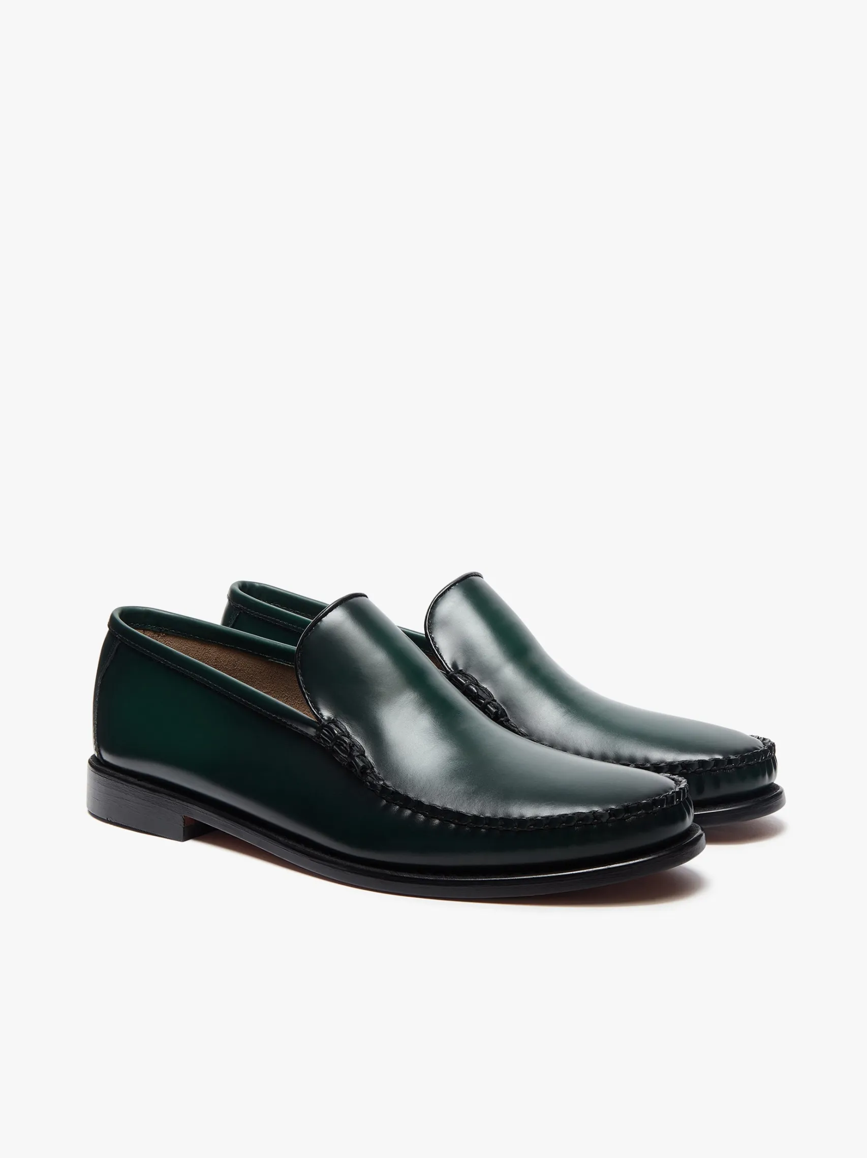 G.H.BASS Weejuns Cobra Venetian Loafers leather