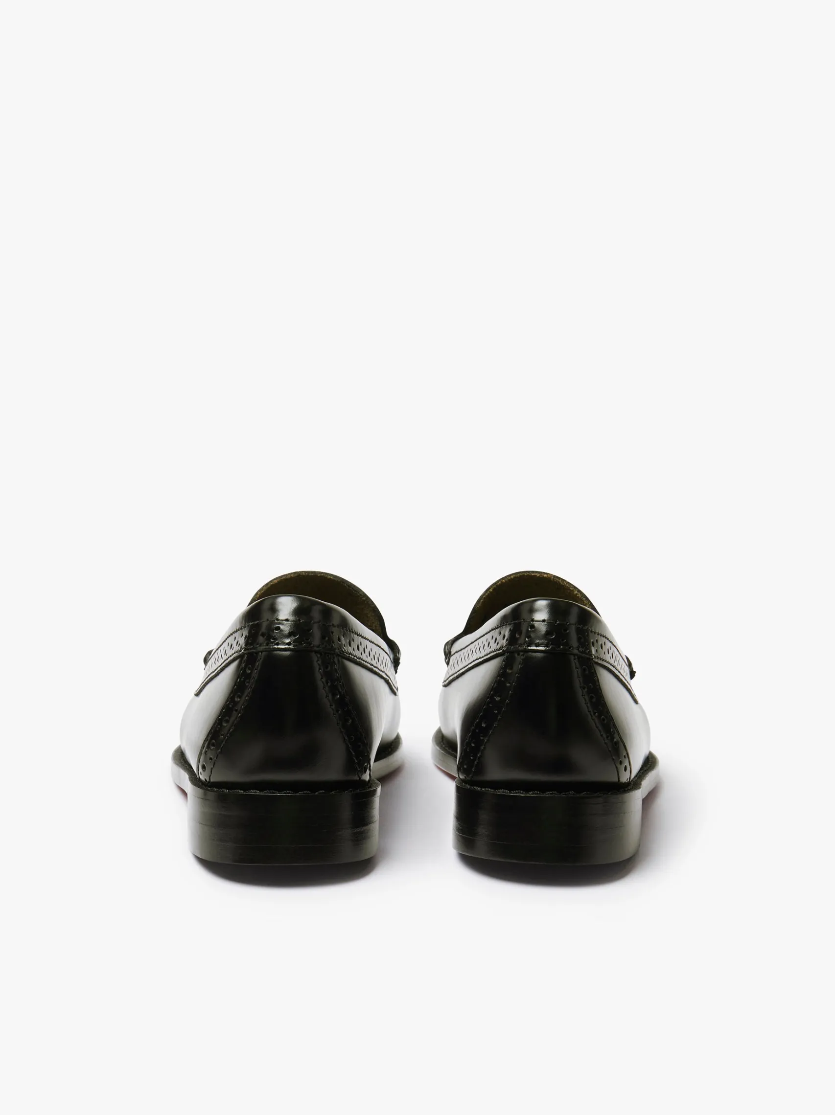 Women G.H.BASS Weejuns Estelle Brogue Tassel Loafers Leather