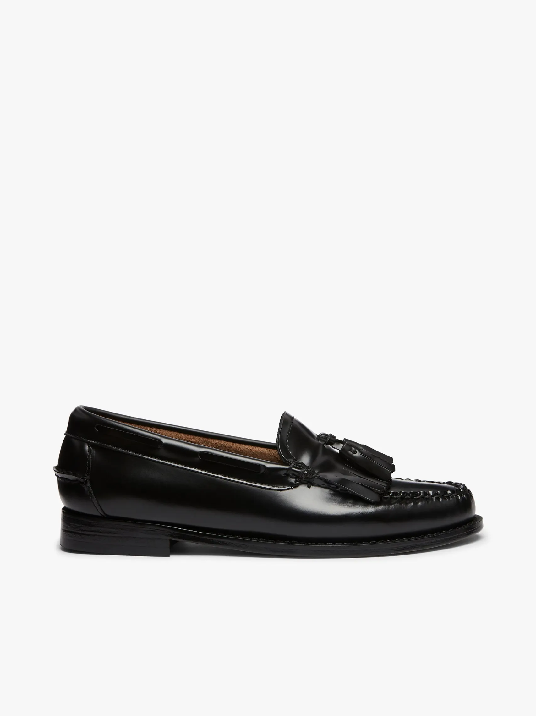 Women G.H.BASS Weejuns Esther Kiltie Tassel Loafers Leather