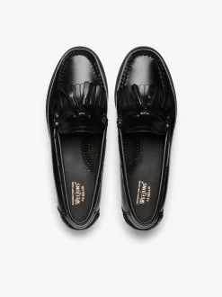 Women G.H.BASS Weejuns Esther Kiltie Tassel Loafers Leather