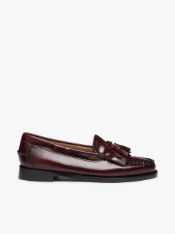 Women G.H.BASS Weejuns Esther Kiltie Tassel Loafers Leather