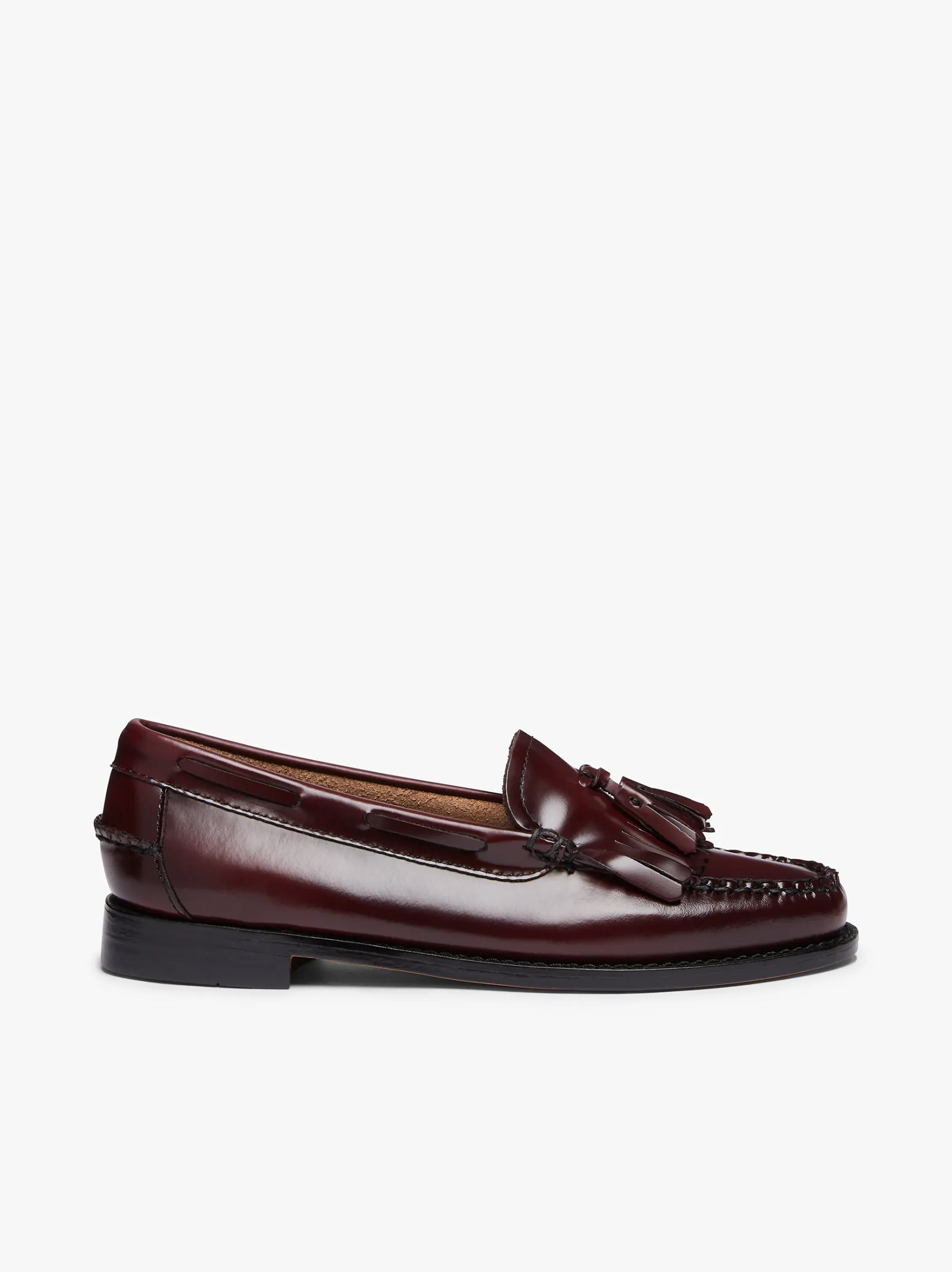 Women G.H.BASS Weejuns Esther Kiltie Tassel Loafers Leather