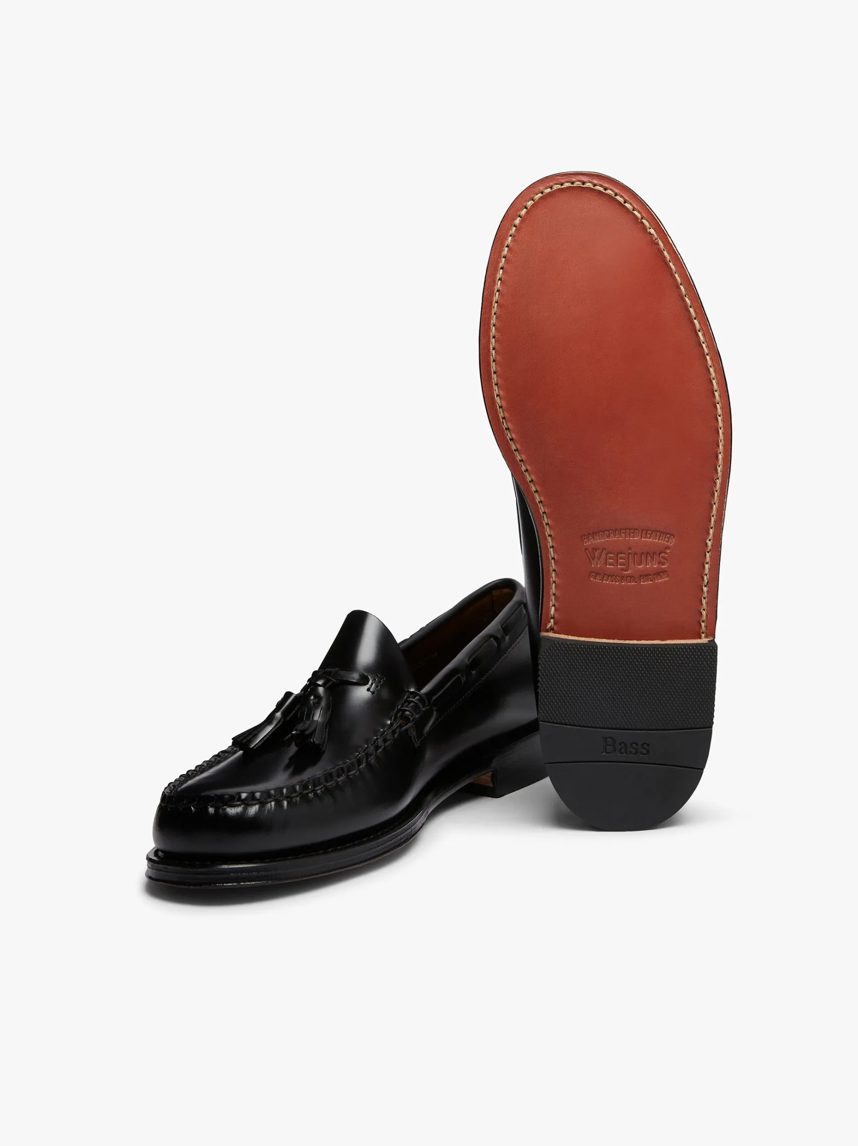 G.H.BASS Weejuns Larkin Tassel Loafers Leather