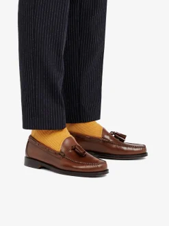 G.H.BASS Weejuns Larkin Tassel Loafers Leather