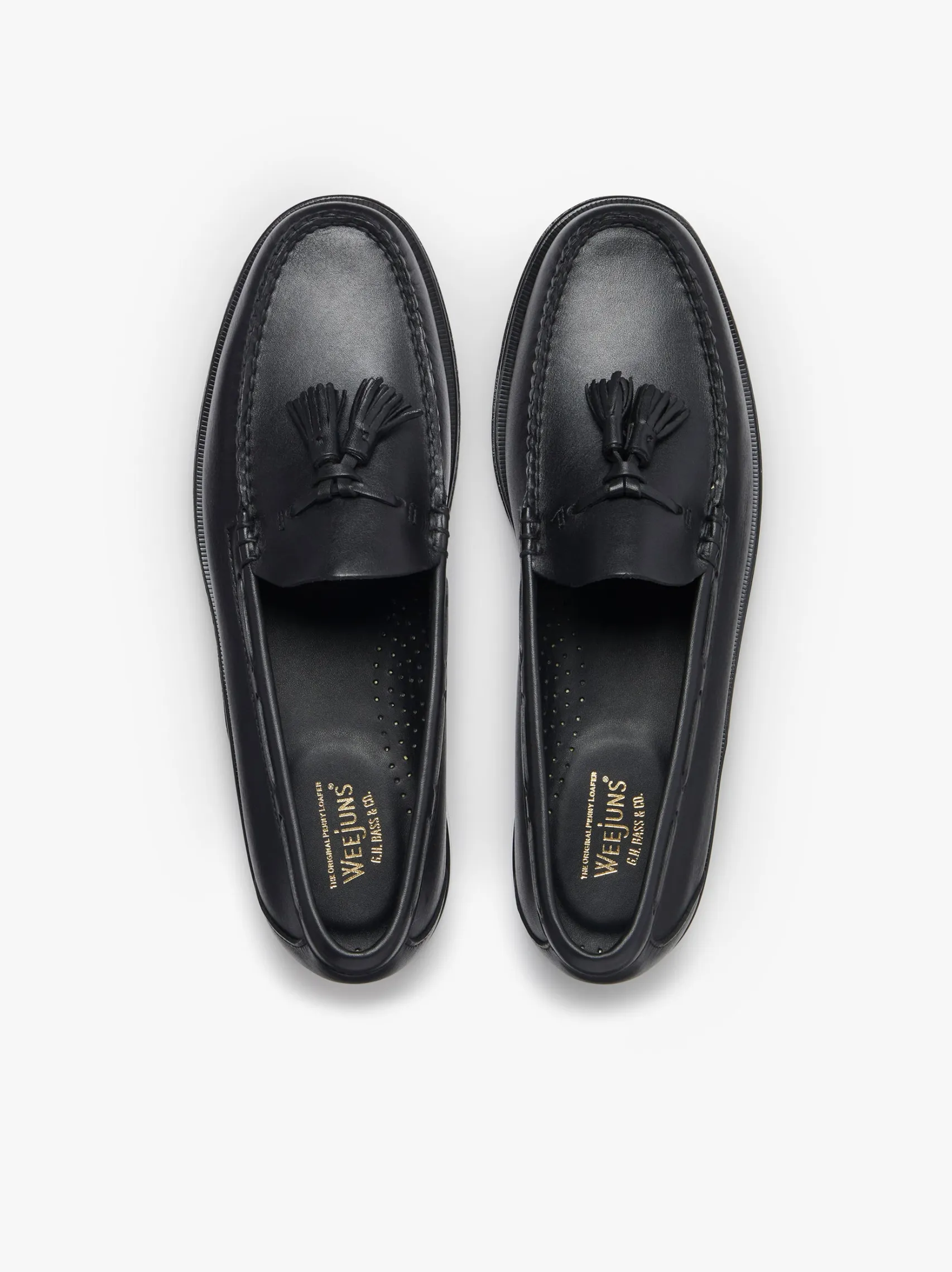 G.H.BASS Weejuns Larkin Tassel Loafers Soft Leather