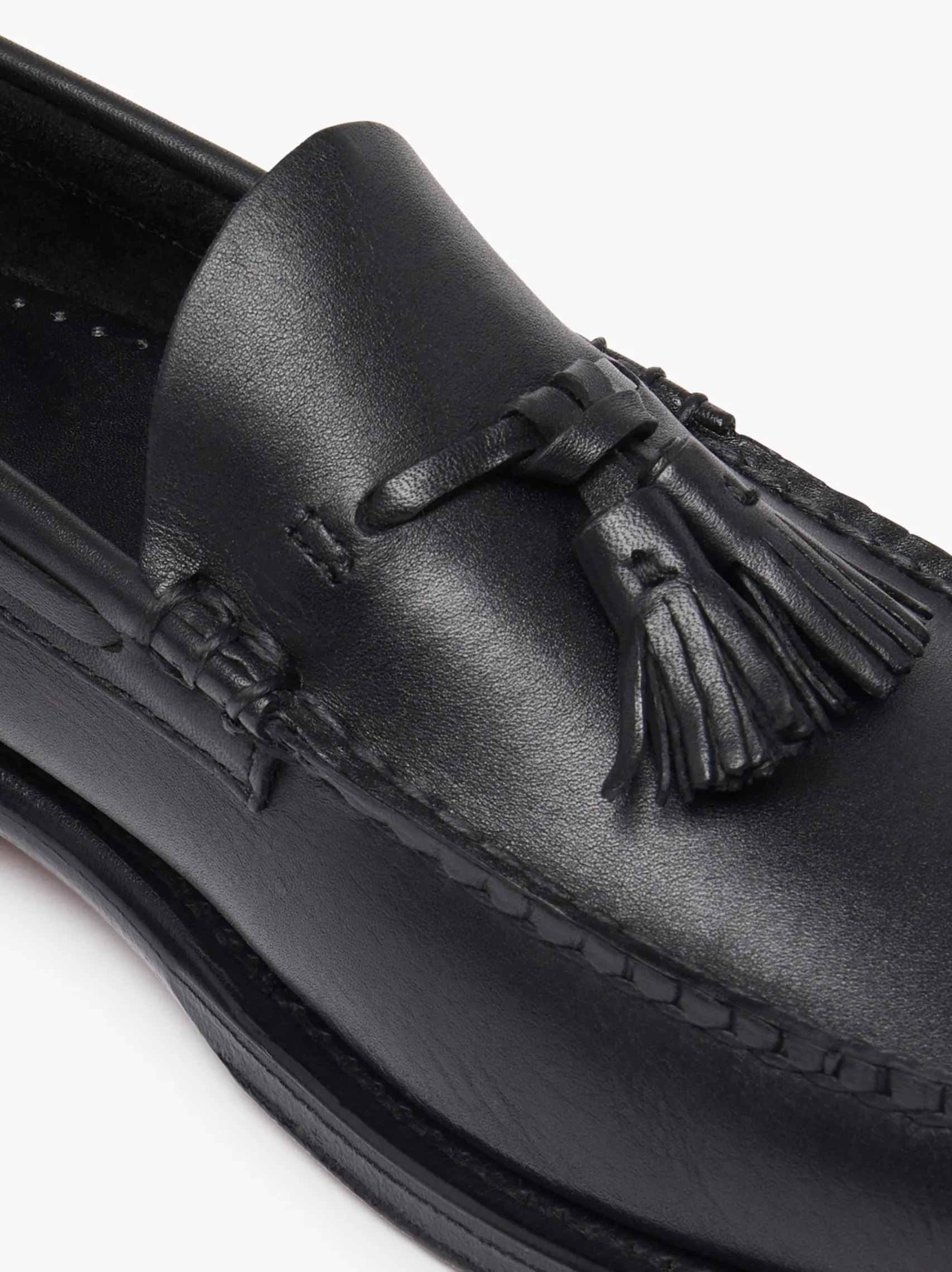 G.H.BASS Weejuns Larkin Tassel Loafers Soft Leather