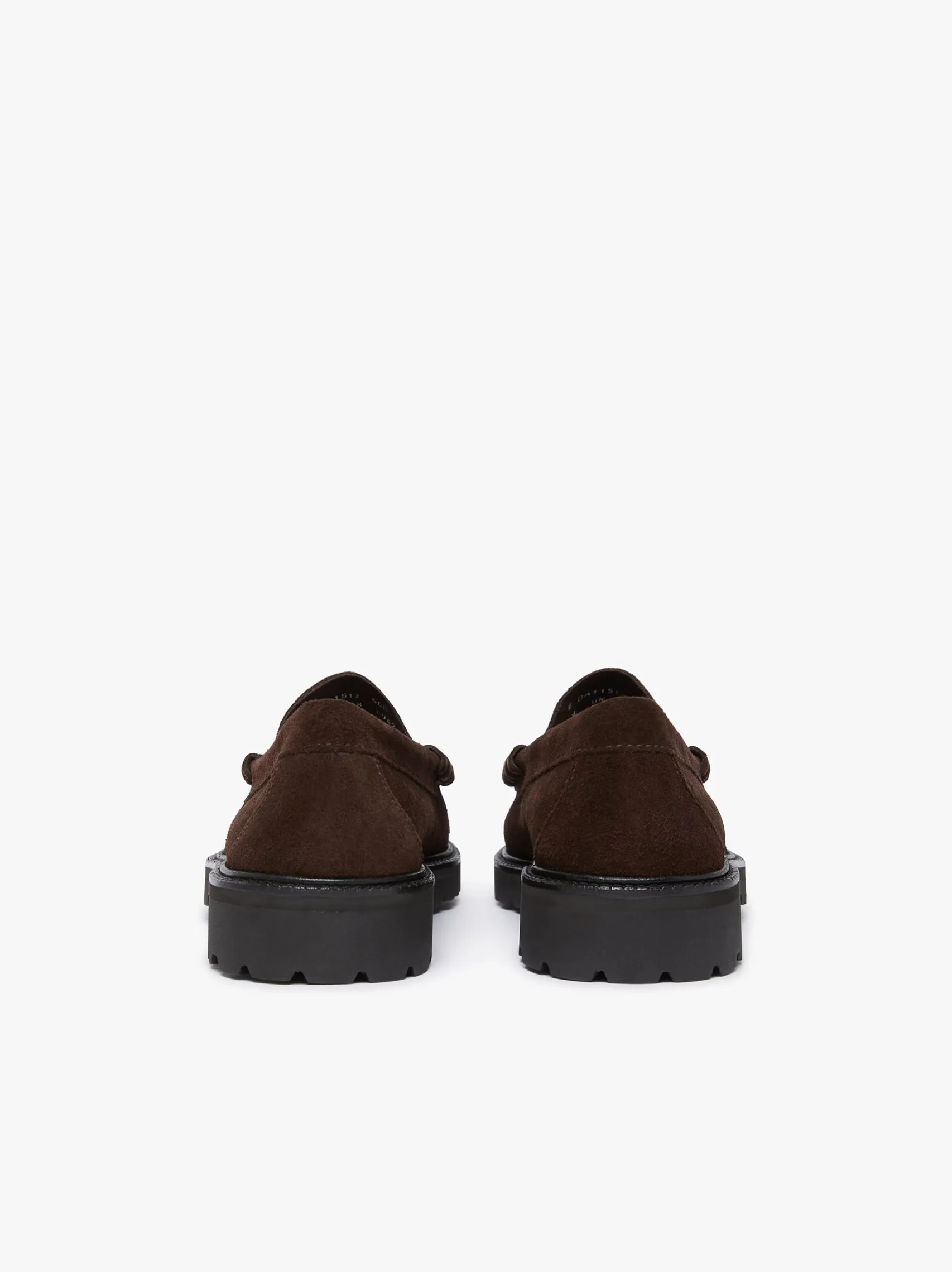 G.H.BASS Weejuns Larson Lug Penny Loafers suede