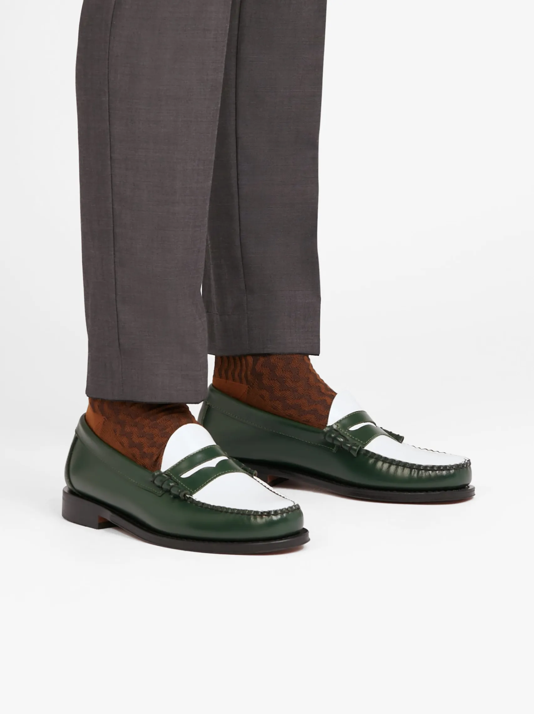 G.H.BASS Weejuns Larson Penny Loafers Leather
