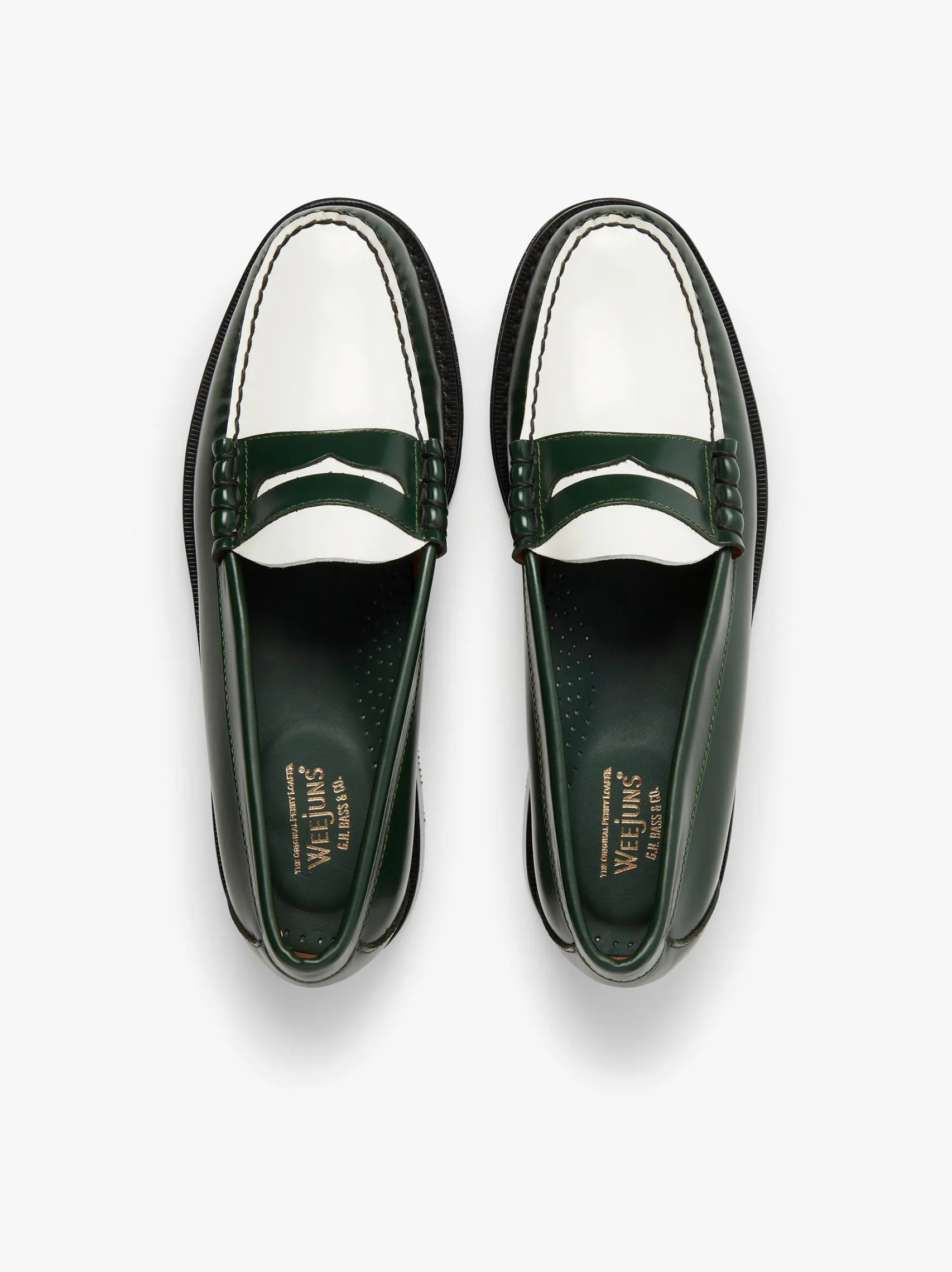 G.H.BASS Weejuns Larson Penny Loafers Leather