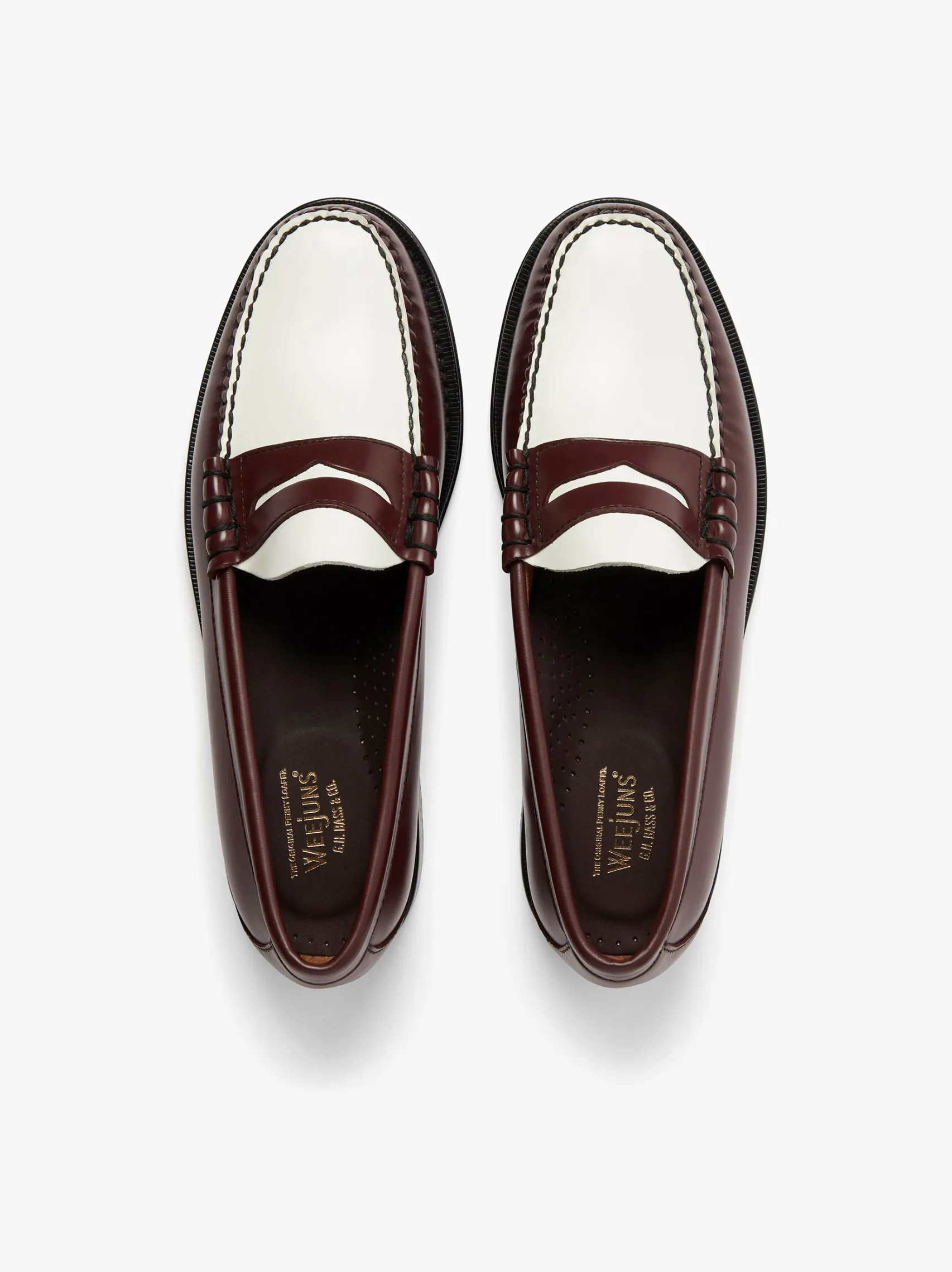 G.H.BASS Weejuns Larson Penny Loafers Leather