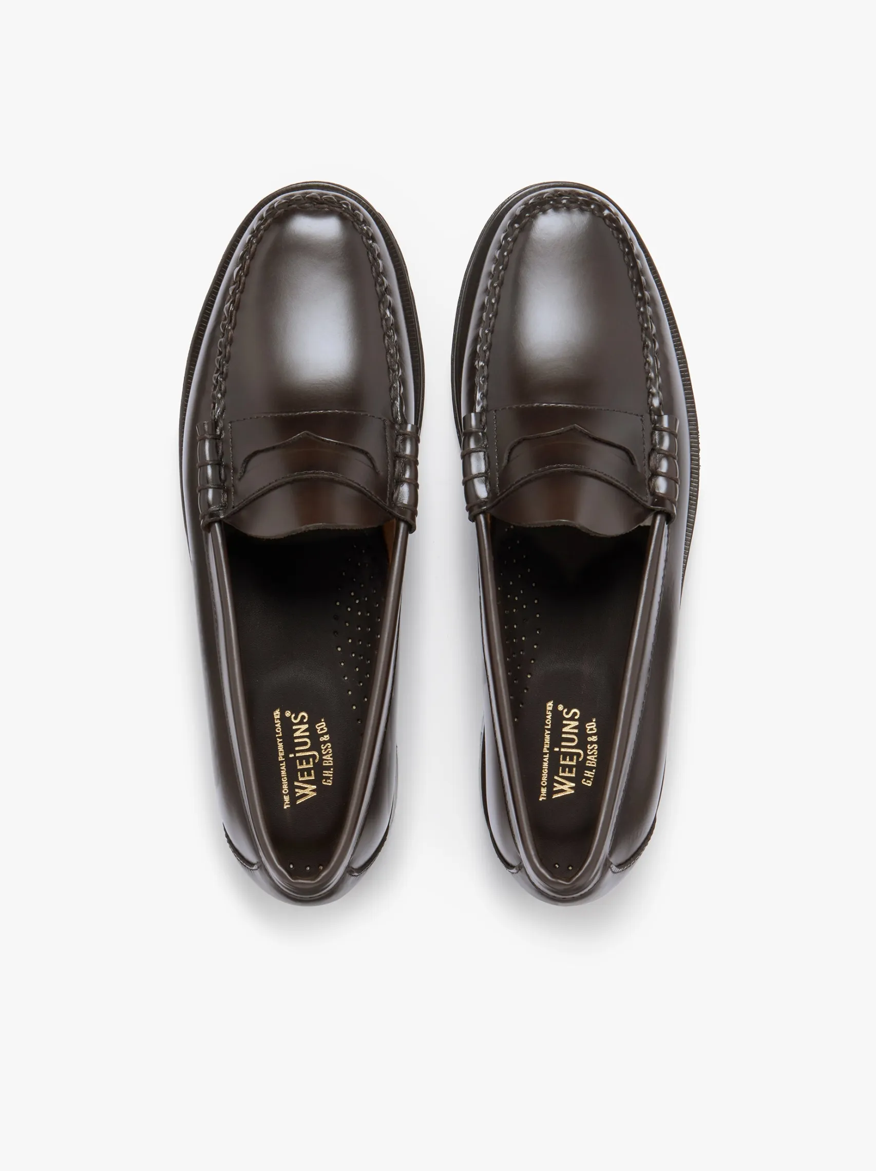 G.H.BASS Weejuns Larson Penny Loafers Leather