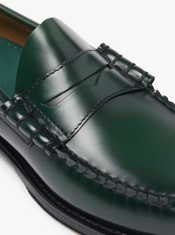 G.H.BASS Weejuns Larson Penny Loafers Dark Leather