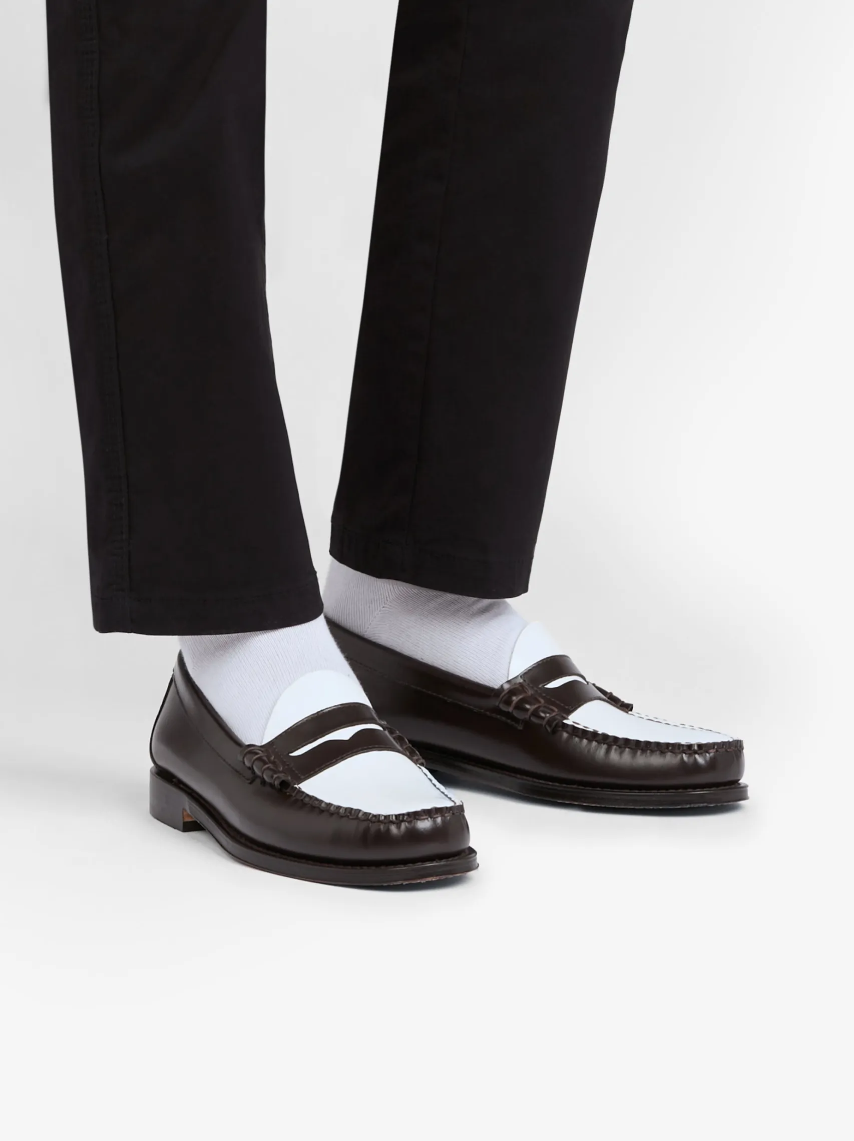 G.H.BASS Weejuns Larson Penny Loafers Leather