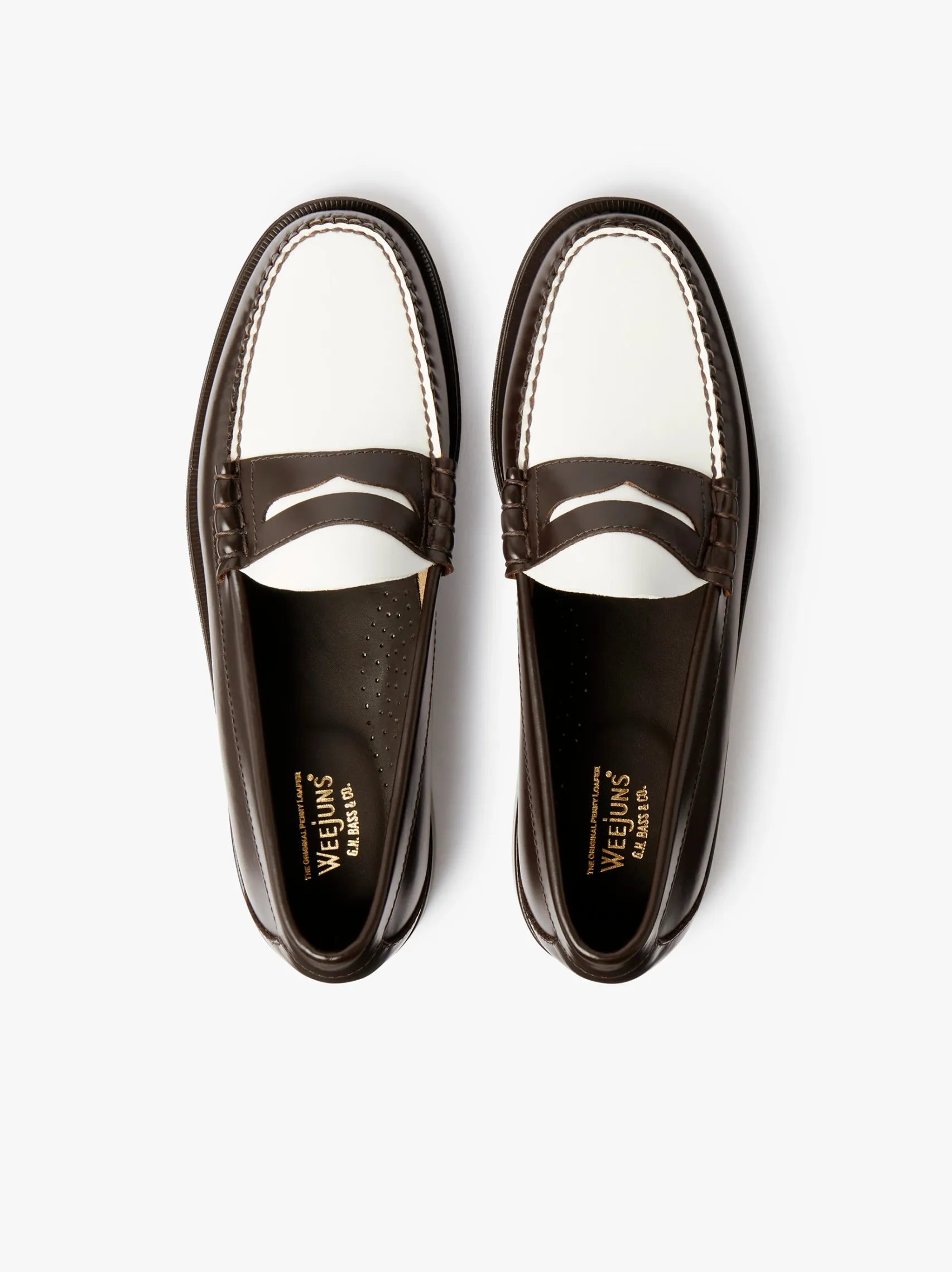 G.H.BASS Weejuns Larson Penny Loafers Leather