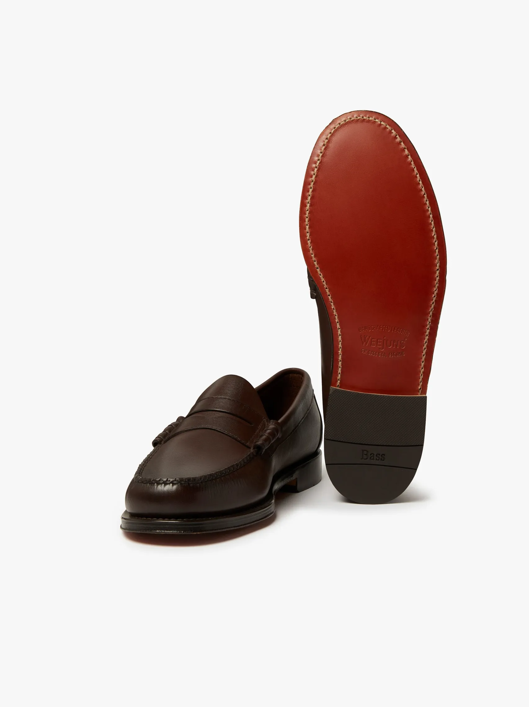 G.H.BASS Weejuns Larson Penny Loafers Soft Leather