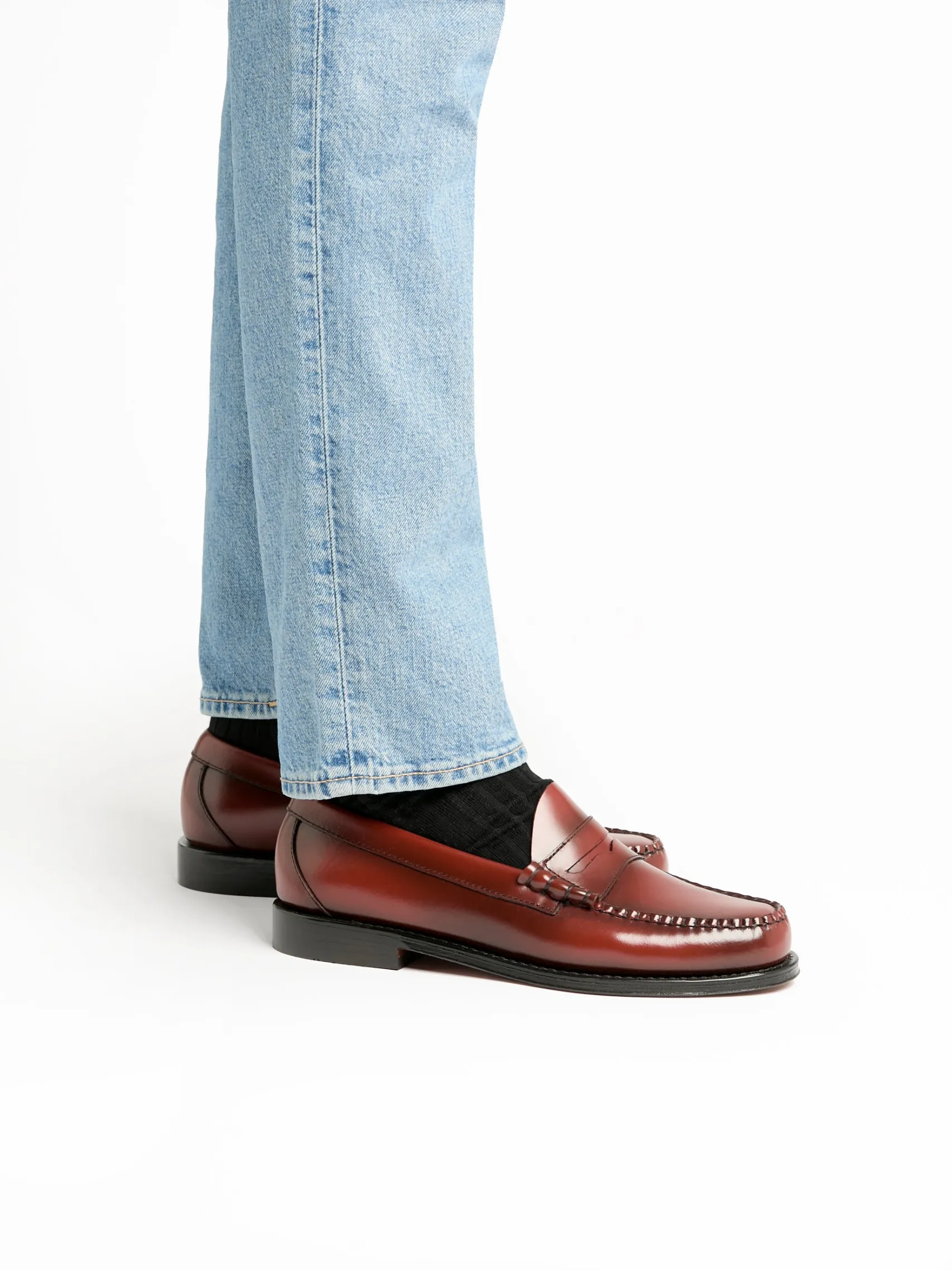 G.H.BASS Weejuns Larson Penny Loafers Leather