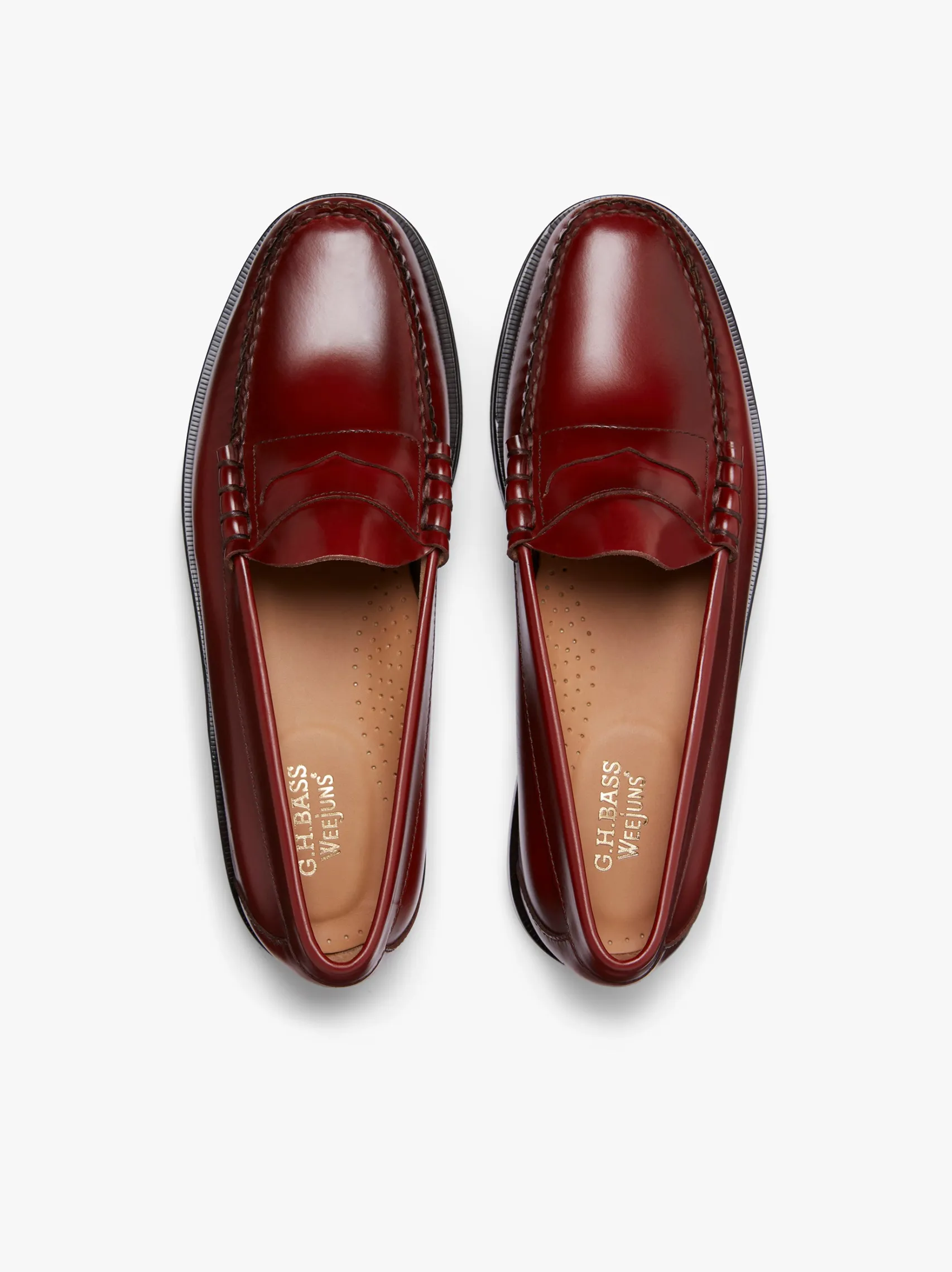 G.H.BASS Weejuns Larson Penny Loafers Leather