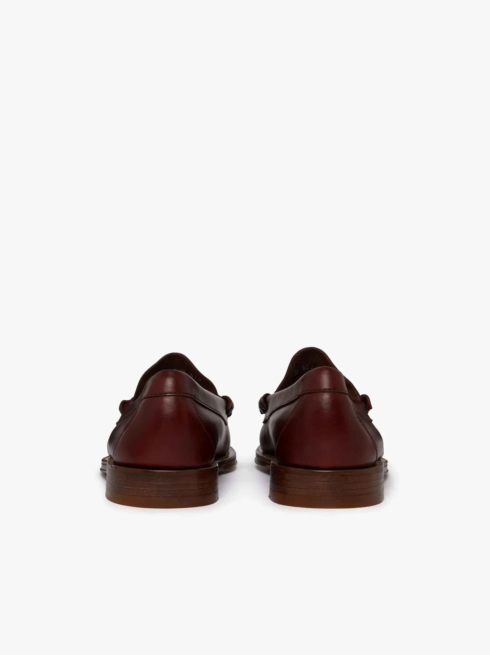 G.H.BASS Weejuns Larson Penny Loafers pull up leather
