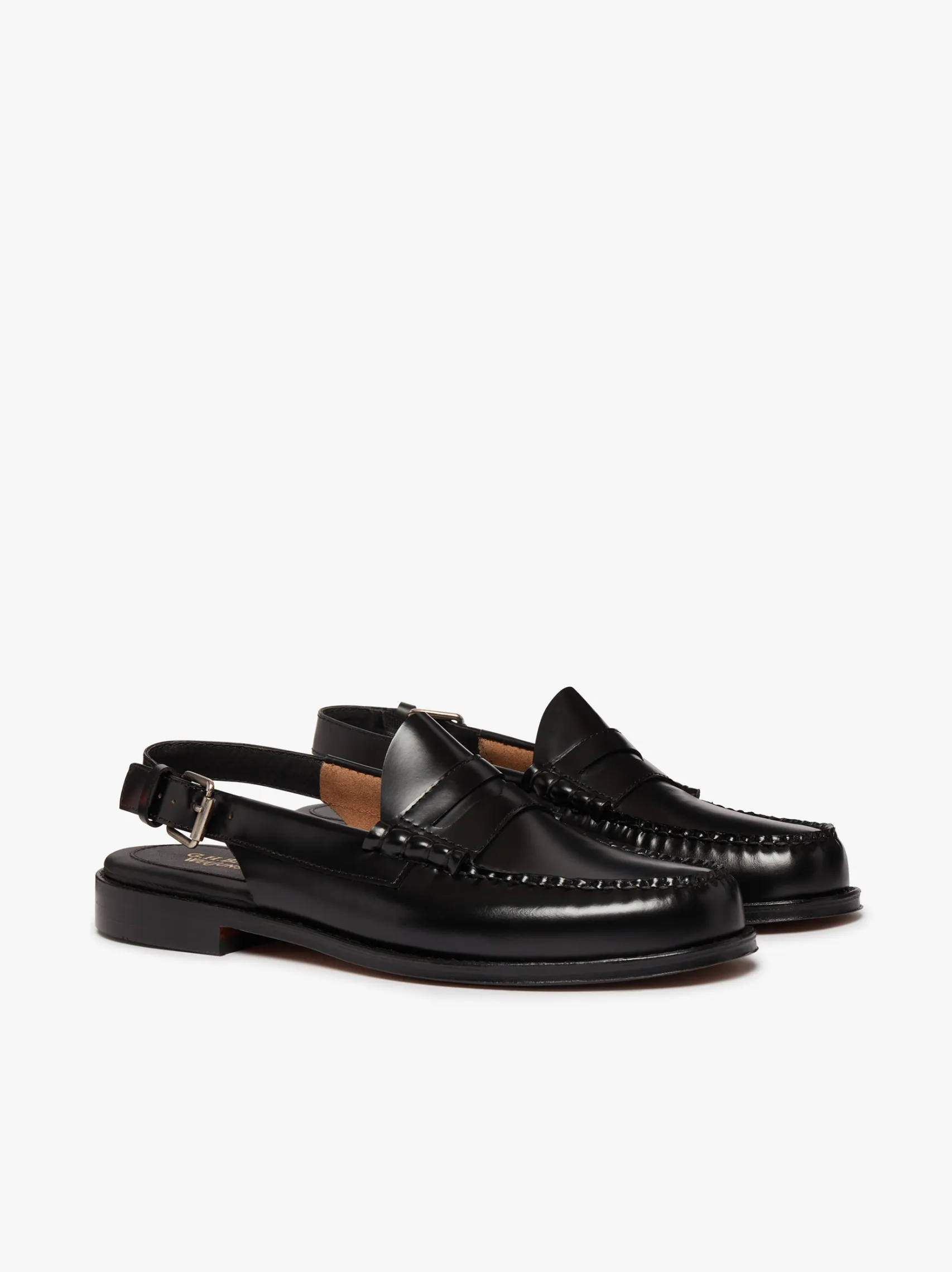 G.H.BASS Weejuns Larson Penny Slingback Loafers