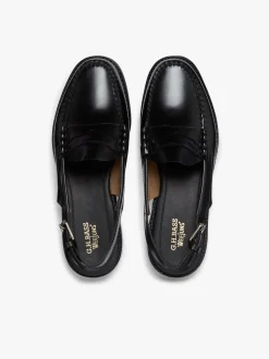 G.H.BASS Weejuns Larson Penny Slingback Loafers