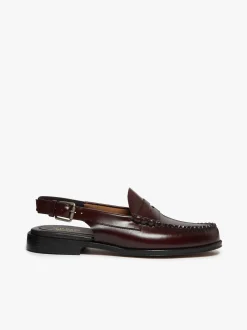 G.H.BASS Weejuns Larson Penny Slingback Loafers
