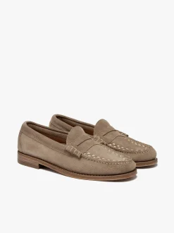 G.H.BASS Weejuns Larson Weave Loafers Suede