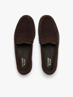 G.H.BASS Weejuns Larson Weave Loafers Suede