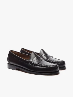 G.H.BASS Weejuns Larson Weave Loafers leather