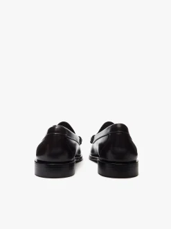 G.H.BASS Weejuns Larson Weave Loafers leather