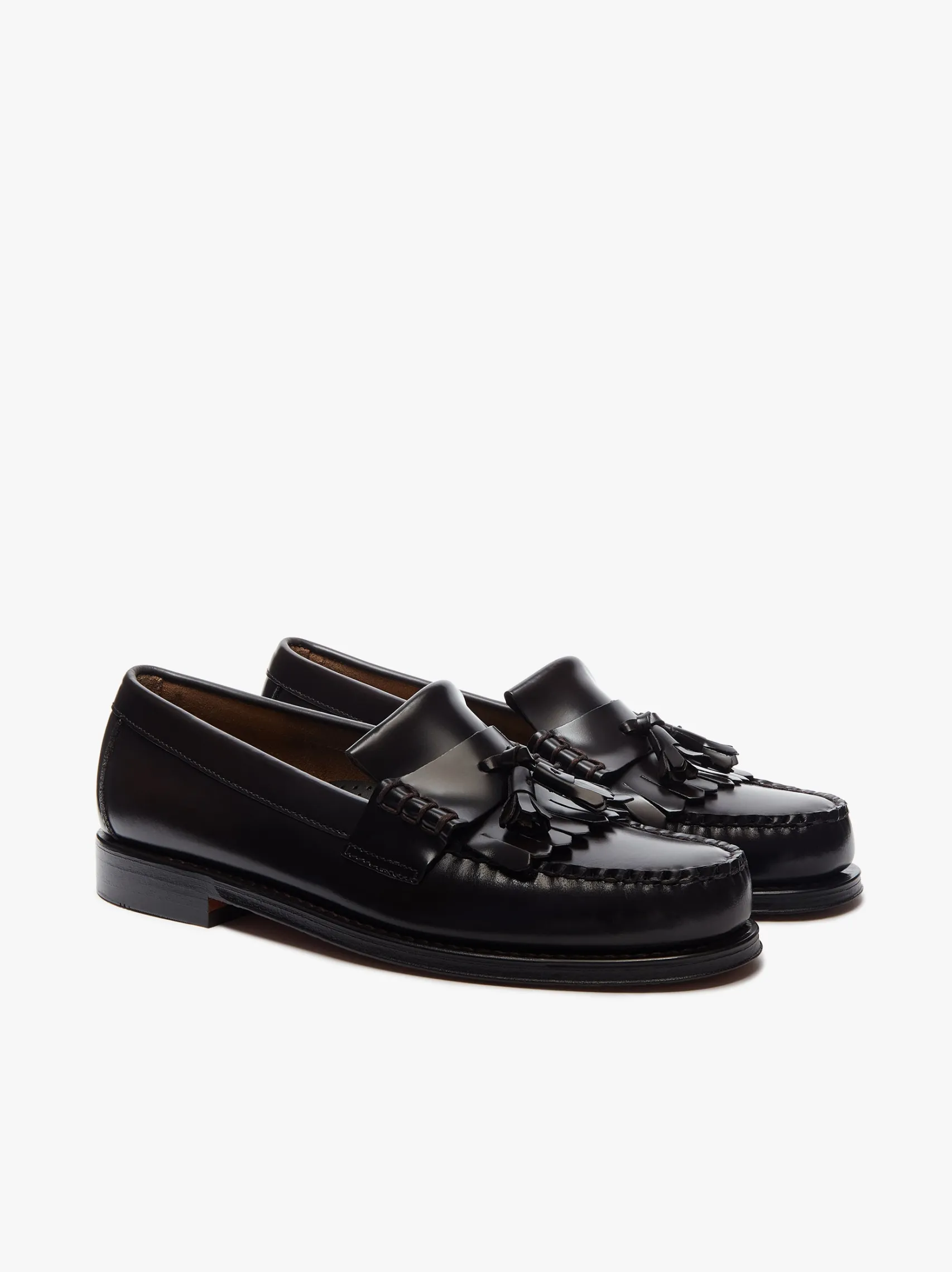 G.H.BASS Weejuns Layton II Kiltie Loafers leather
