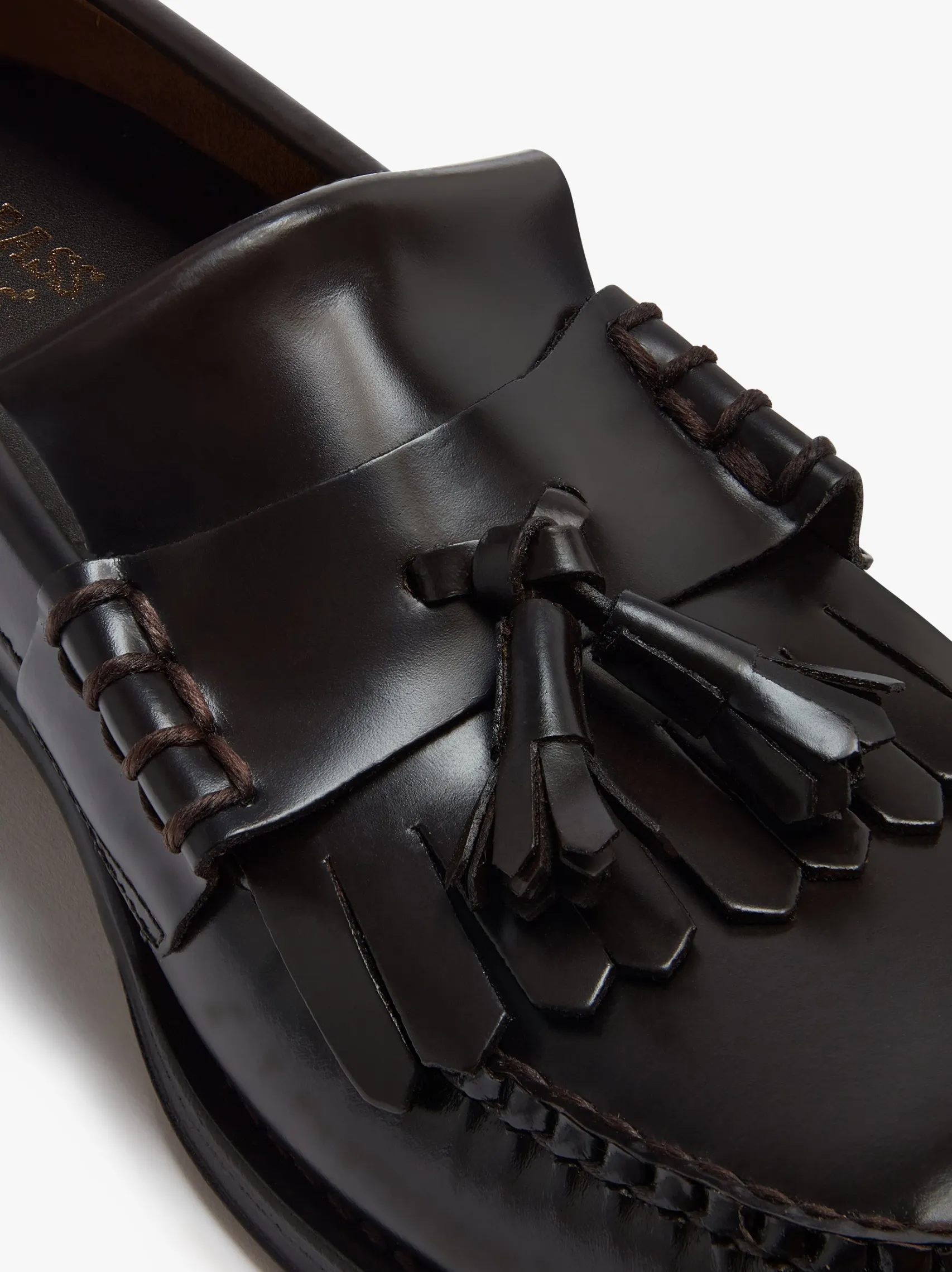 G.H.BASS Weejuns Layton II Kiltie Loafers leather