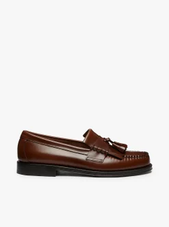 G.H.BASS Weejuns Layton Kiltie Loafers Leather