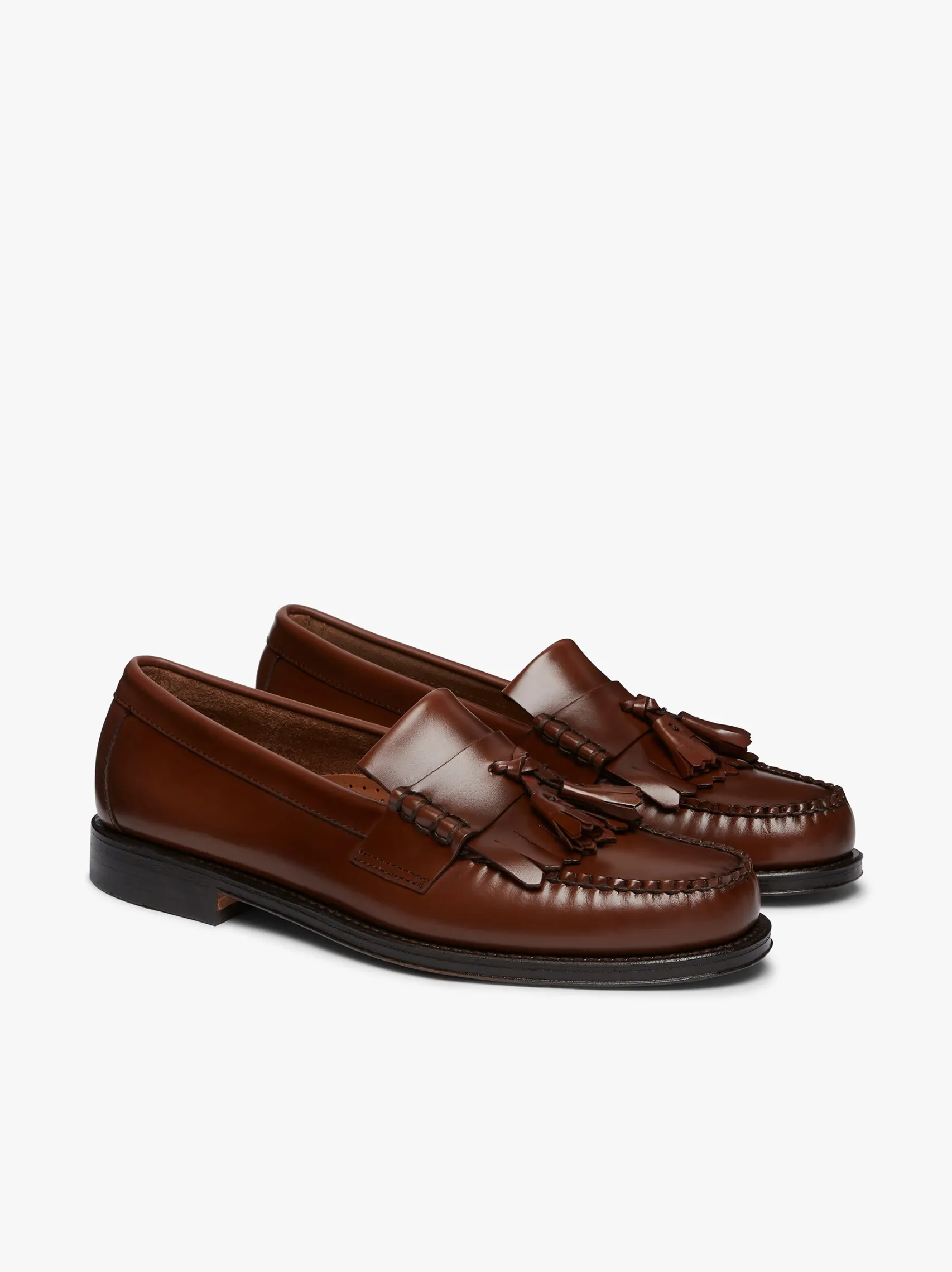 G.H.BASS Weejuns Layton Kiltie Loafers Leather