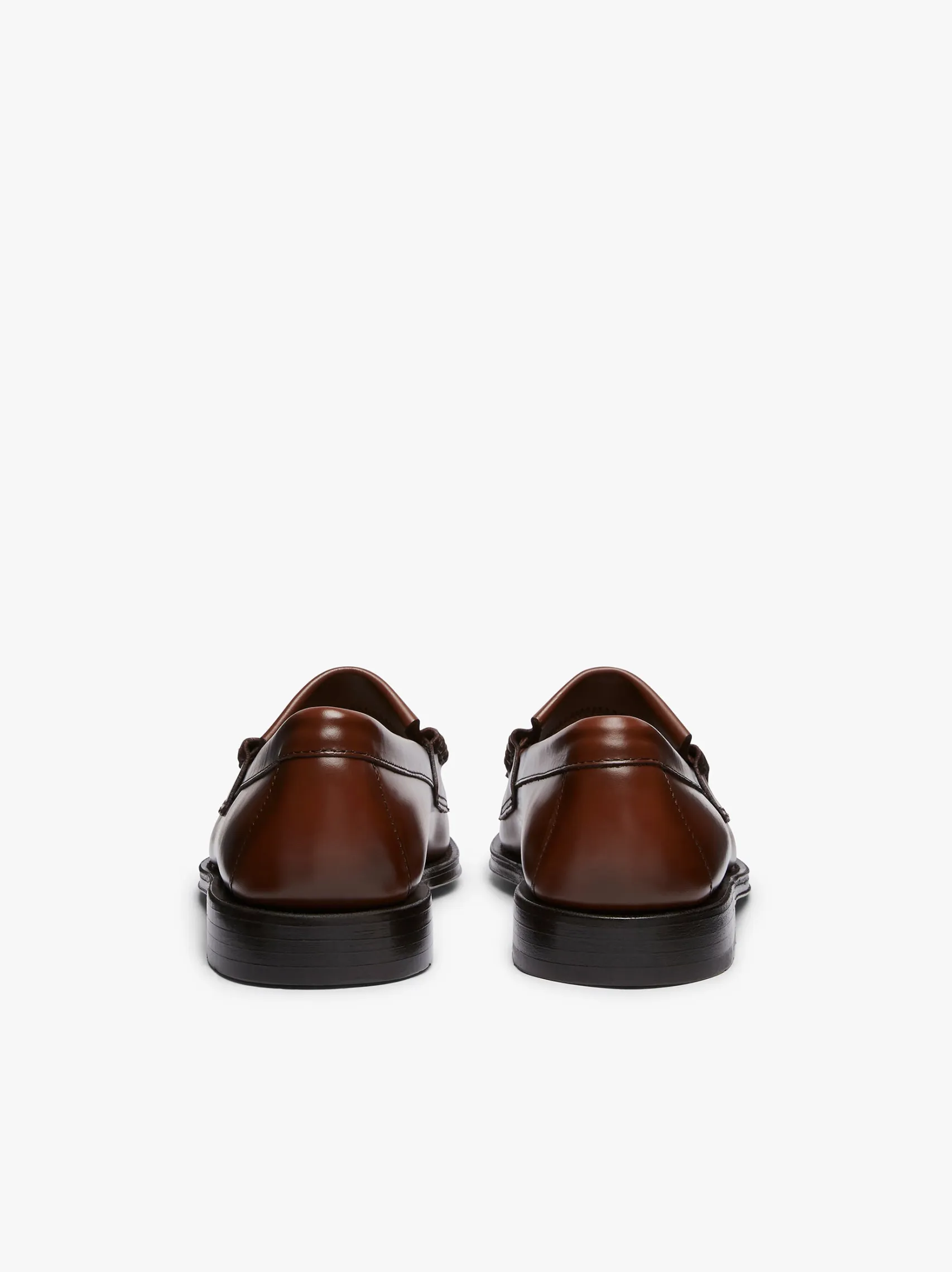 G.H.BASS Weejuns Layton Kiltie Loafers Leather