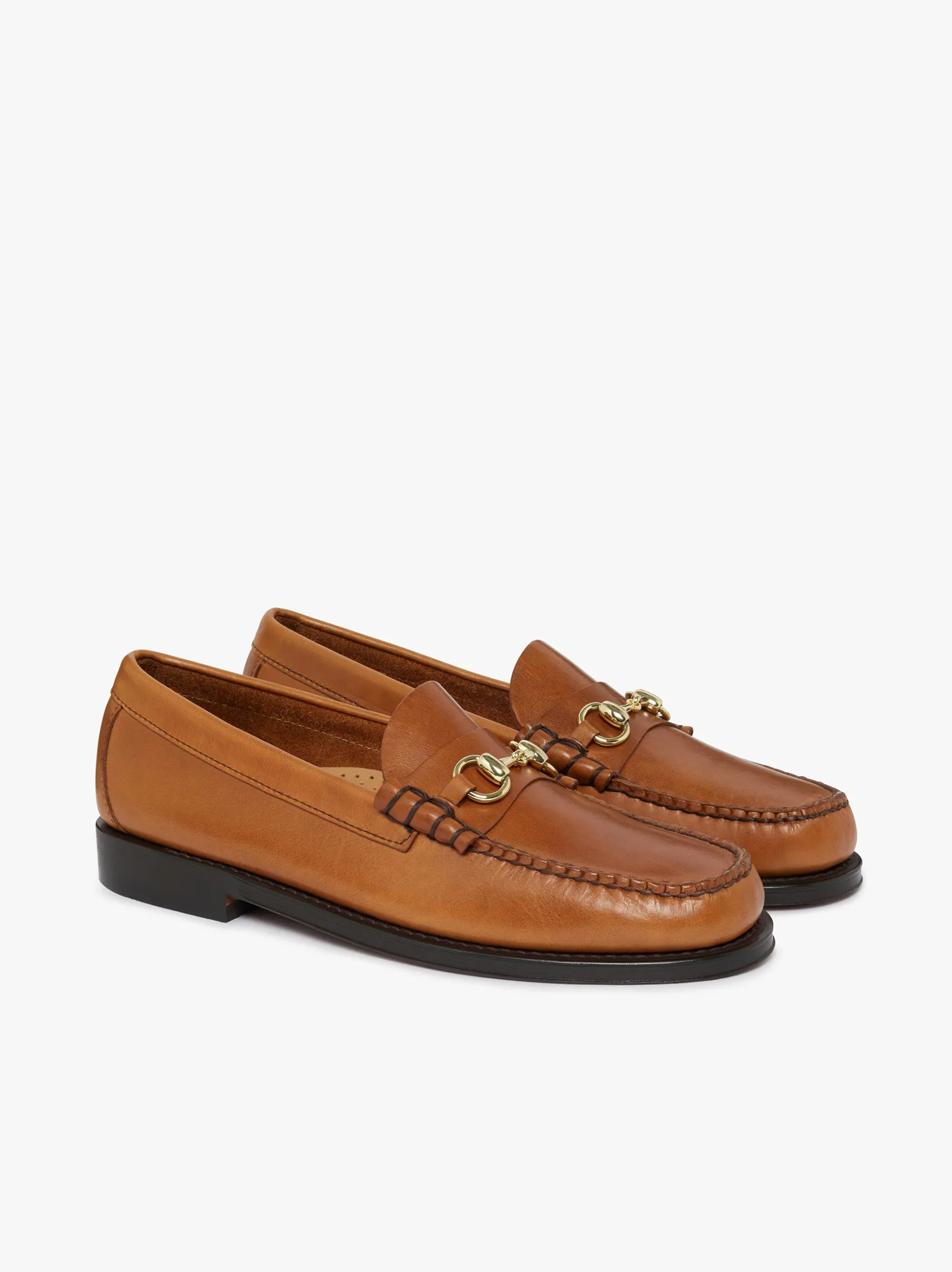 G.H.BASS Weejuns Lincoln Penny Loafers pull up leather