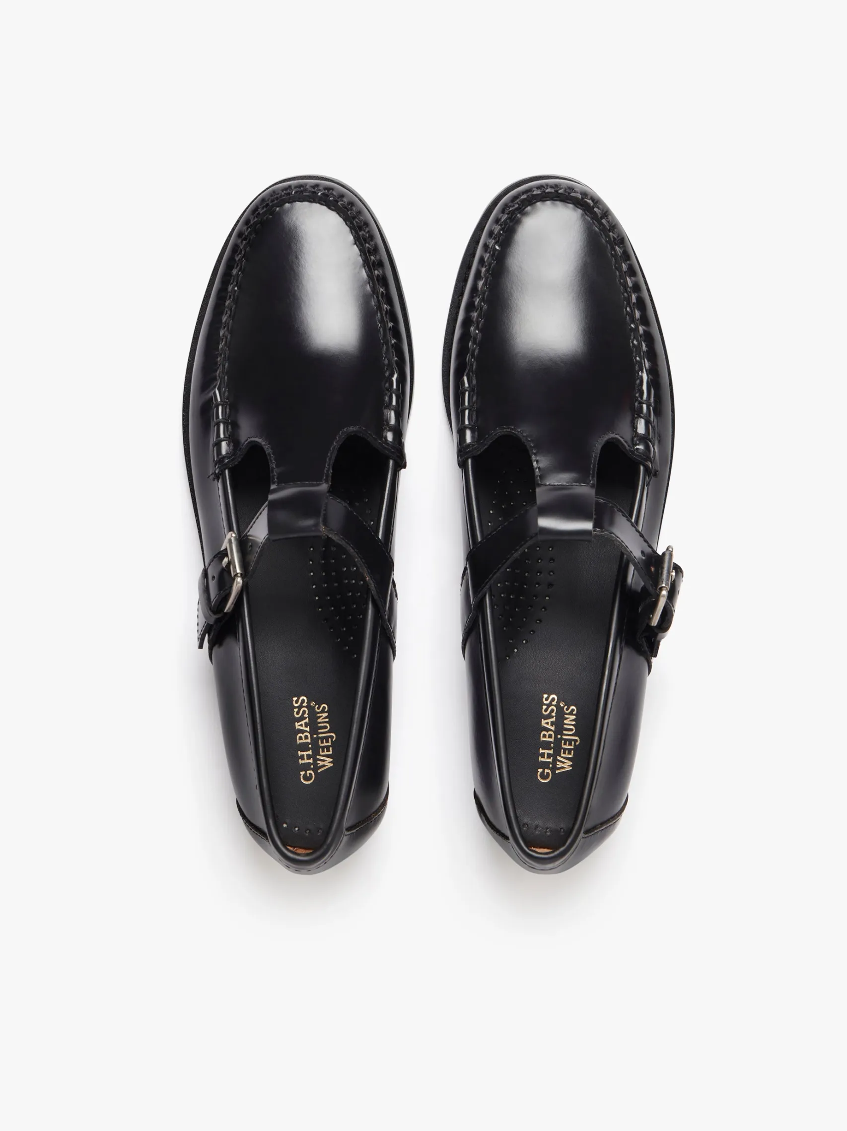 Women G.H.BASS Weejuns Mary Janes Leather